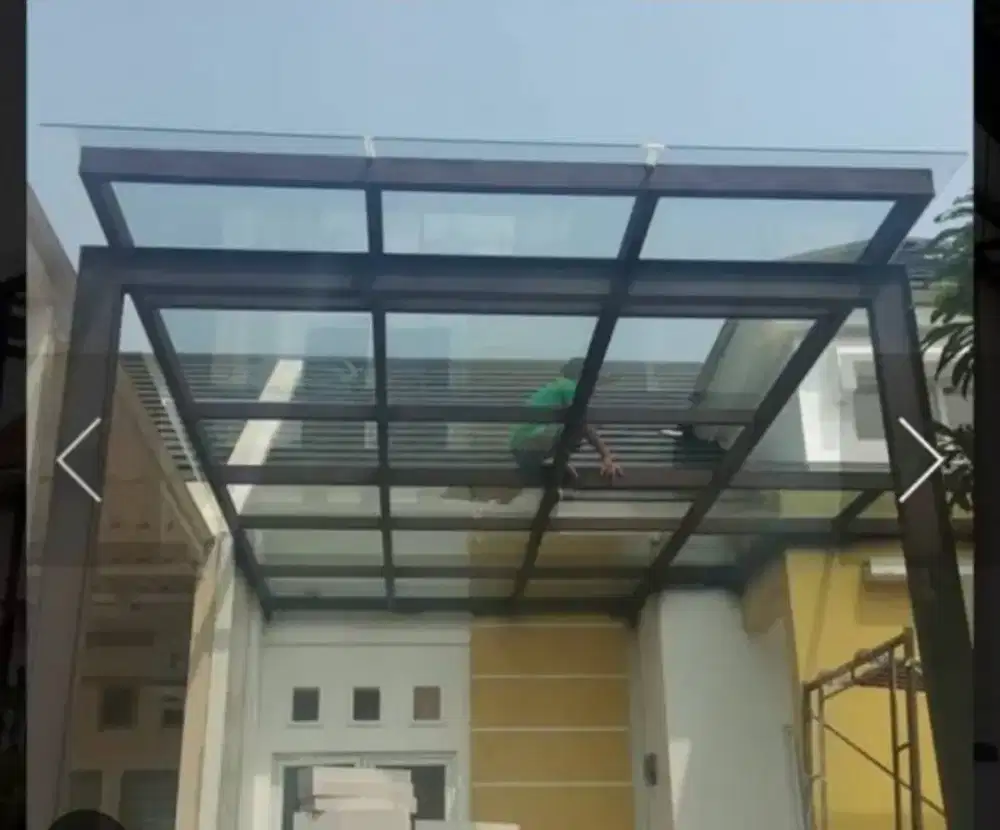 Kanopi atap kaca