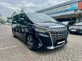 TOYOTA ALPHARD 2.5 G AT MATIC 2018 HITAM , KM 59RB