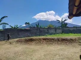 Dijual tanah cantik di Cijeruk, kab Bogor view 2 Gunung indah