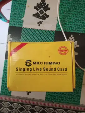 SoundCard alat live tiktok sama handsed