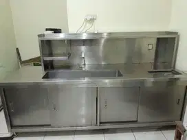 Meja stainless / sink stainless / work table