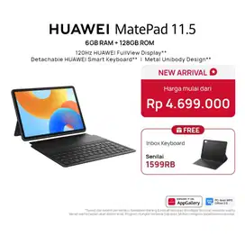 HUAWEI MatePad 11.5 Tablet [6+128GB] |PC-Level Productivity|120Hz