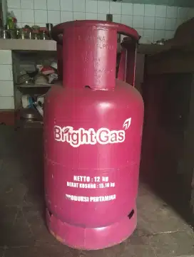 Tabung Gas Pertamina Pink+Biru Kosong 12Kg