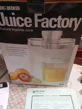 Juice Factory buatan Black & Decker