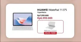 Huawei Matepad 11.5 S New Free keyboard
