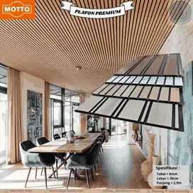 Plafon / Plapon Premium Pvc Motto | Dekorasi Atap | Dekorasi Dinding