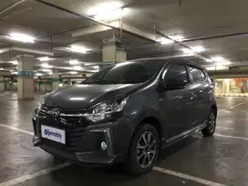 Pajak Panjang TDP 7,JT Daihatsu Ayla 1.2 R Bensin-AT Hitam 2022