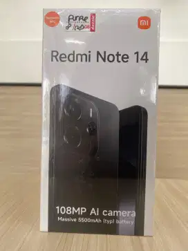 PROMO NEW REDMI NOTE 14 GARANSI RESMI XIAOMI INDONESIA!!