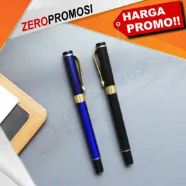 Souvenir Pulpen Besi Custom 021RB Tutup Cabut