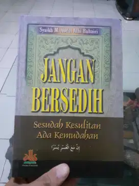 Buku Jangan Bersedih Syaikh M Abdul Athi Buhairi