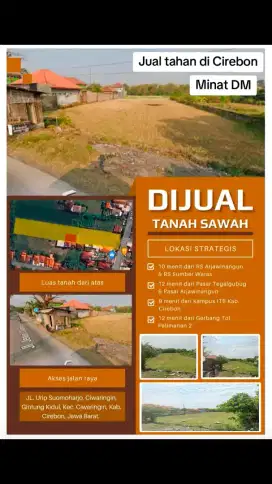 JUAL SAWAH MURAH KAB. CIREBON