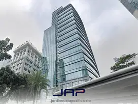 Sewa Kantor Menara Dea 1 Luas 265 M2 Furnished Strategis di Kuningan