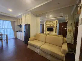 Disewakan Apartemen Mediterania Garden 2, 2BR Furnish Luas 42m2
