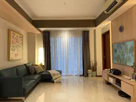 Dijual Apartmen Royal Mediterania Garden, 3+1BR SemiFurnish Luas 100m2