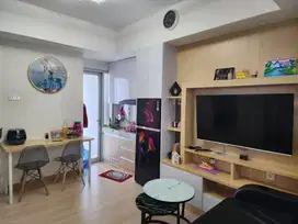disewa apartemen green lake sunter,2kamar furnished,hoek,view danau