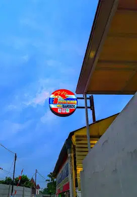 Huruf timbul | papan nama | neon box | reklame | akrilik murah