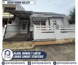 DIJUAL RUMAH 1 LANTAI SIAP HUNI DI CIATER PERMAI -AR73