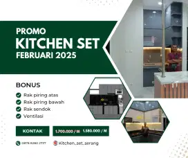 KITCHEN SET MINIMALIS SERANG KOTA BANTEN