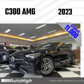DP10% [Km11.000] C300 AMG 2023 Black / C200 Reg 2024 #AUTOHIGH