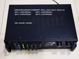 AMPLIFIER KARAOKE BETAVO BT3950 usb - sd card - efek echo - mp3