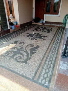 Batu sikat motif