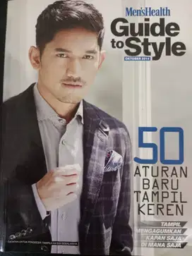 Buku Men's Healt Guide To Style 2014, 50 Aturan baru tampil keren