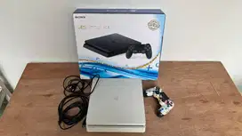 Jual PS4 White Slim 500 gb Original Fullset