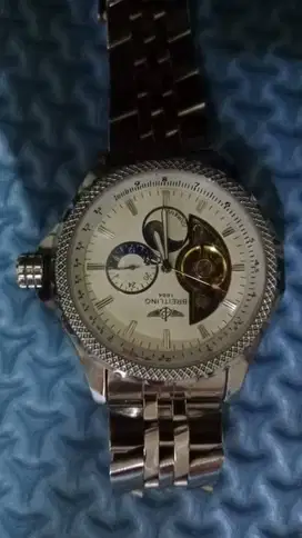 JAM TANGAN MEWAH MERK BREITTING SA KODE 1884 MADE IN SWISS ORIGINAL
