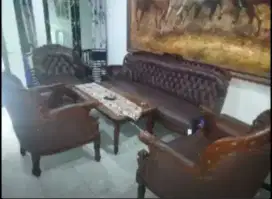 1 set kursi tamu