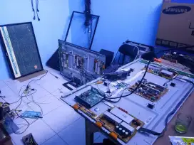 SERVICE TV LED SMART TV ANDROID O LED Q LED BERGARANSI