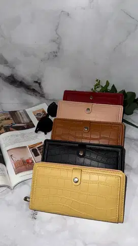 NEW dompet cewek wanita motif panjang