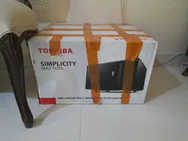 dijual microwave toshiba MW2-MM24C(BK)-F baru ex kado