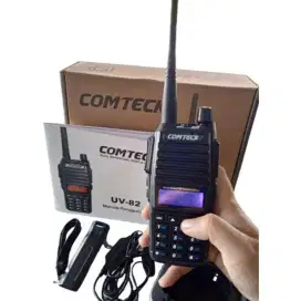 alat komunikasi ht comteck uv82 baru