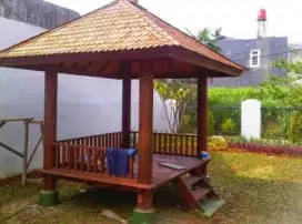 Jual gazebo kelapa.