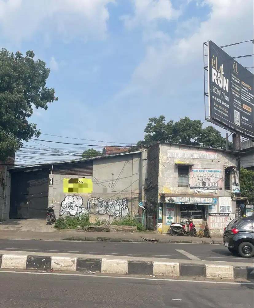 Lelang Gudang Kantor Jl Kopo Bandung Dekat Terminal Leuwipanjang