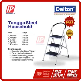 Tangga Lipat Rumah Tangga Dalton Steel Household 0,5 - 1,45 Meter
