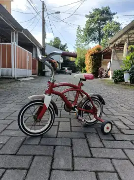 Sepeda anak radio flyer vintage antik