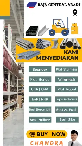 Besi Beton Polos 6 mm