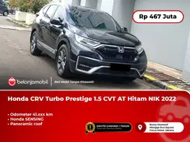 [PANORAMIC] Honda CRV Turbo Prestige 1.5 CVT Sensing AT Hitam2022/2023