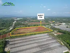 Dijual Tanah Industri Strategis di Subang Dekat Tol