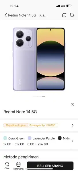 Redmi Note 14 5G 12/512GB