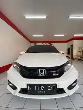 [TDP 5JT AJA!!] HONDA BRIO RS CVT 2021 PUTIH MUTIARA