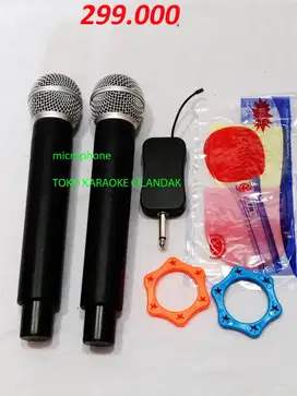 jual mic wireles 2mic