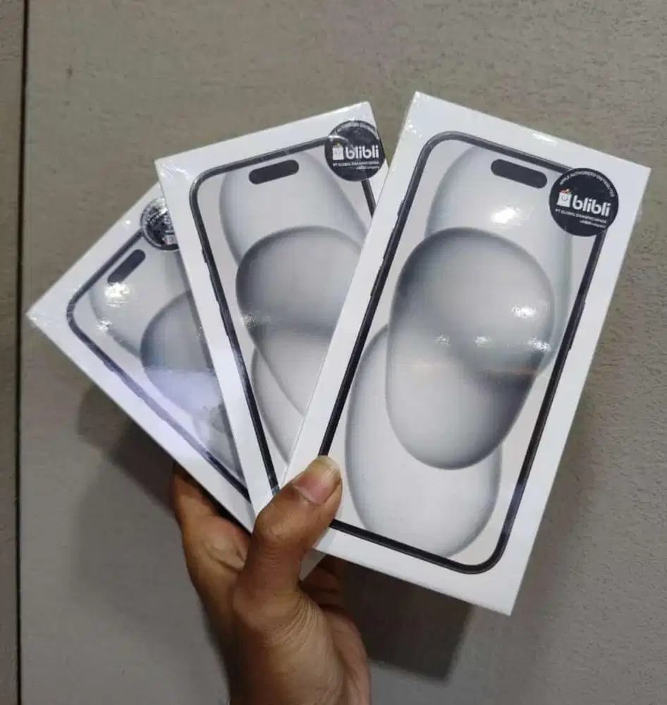 IPHONE 15 128gb baru garansi resmi promo murah