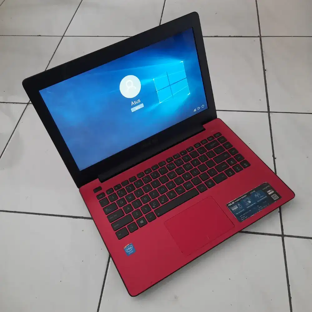Laptop Asus X453M Intel 2840 ram 4GB hdd 500GB layar 14inch all normal