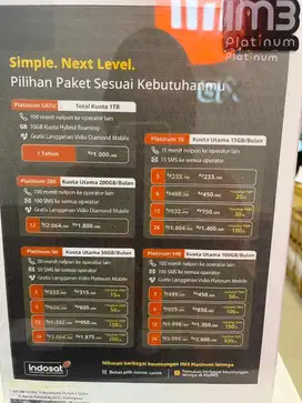 Indosat Postpaid Kuota 50GB