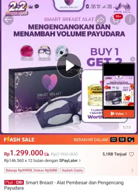 Di jual  Smart Breast  Original