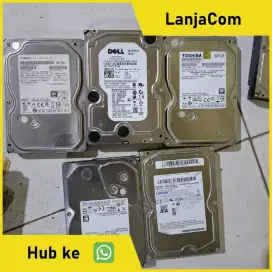 Terima hardisk bekas 1 dan 2 tb