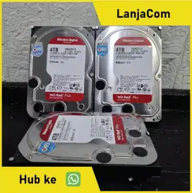 Terima hardisk wd red 4tb bekas