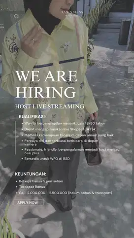 HOST LIVE STREAMING